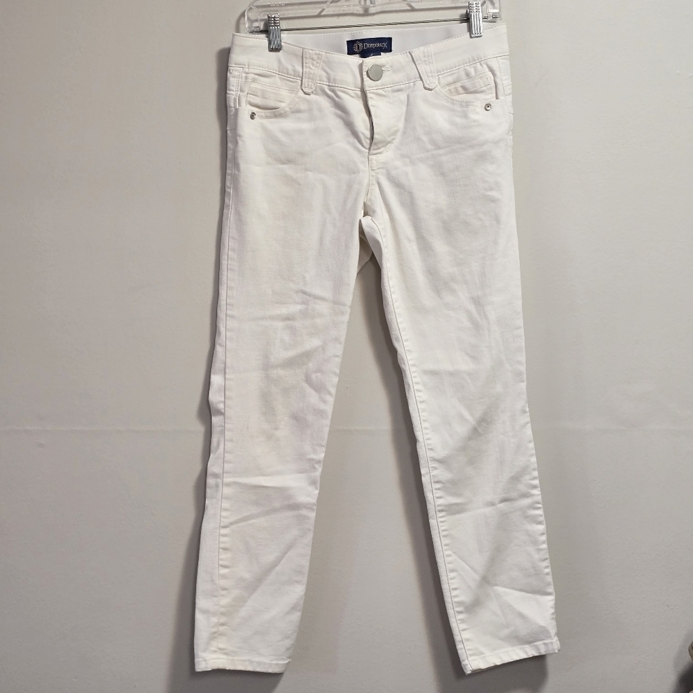 Democracy  Women's White Ankle Jeans